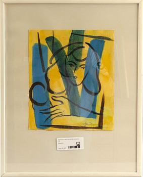 ROLAND K NILSSON, blandteknik, sign.