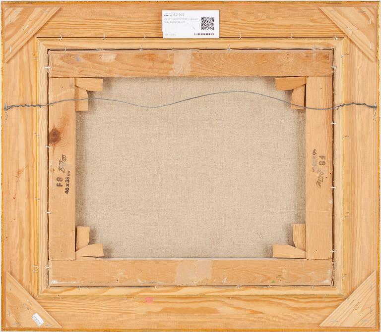 OLLE HJORTZBERG, olja på duk, signerad.