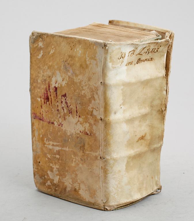 BOK: Titi Livii Patavini Historiae Romanae Principis, Jano Grutero, tryckt 1634 Jacobi Fischeri.