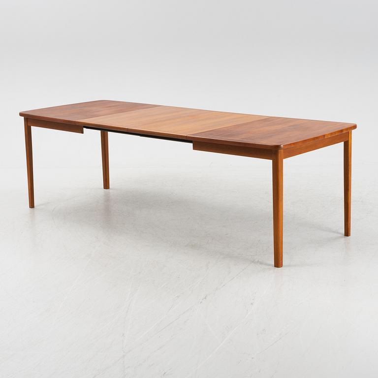 A teak dining table from Ulferts, Tibro. second half of the 20th Century.