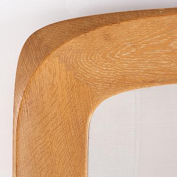 A pair of oak mirrors from Glas & Trä, dated 1961.