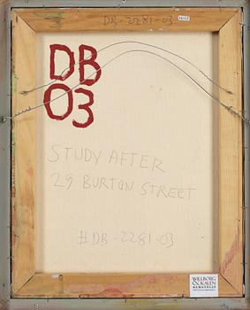 Donald Baechler, "Study after 29 Burton Street".