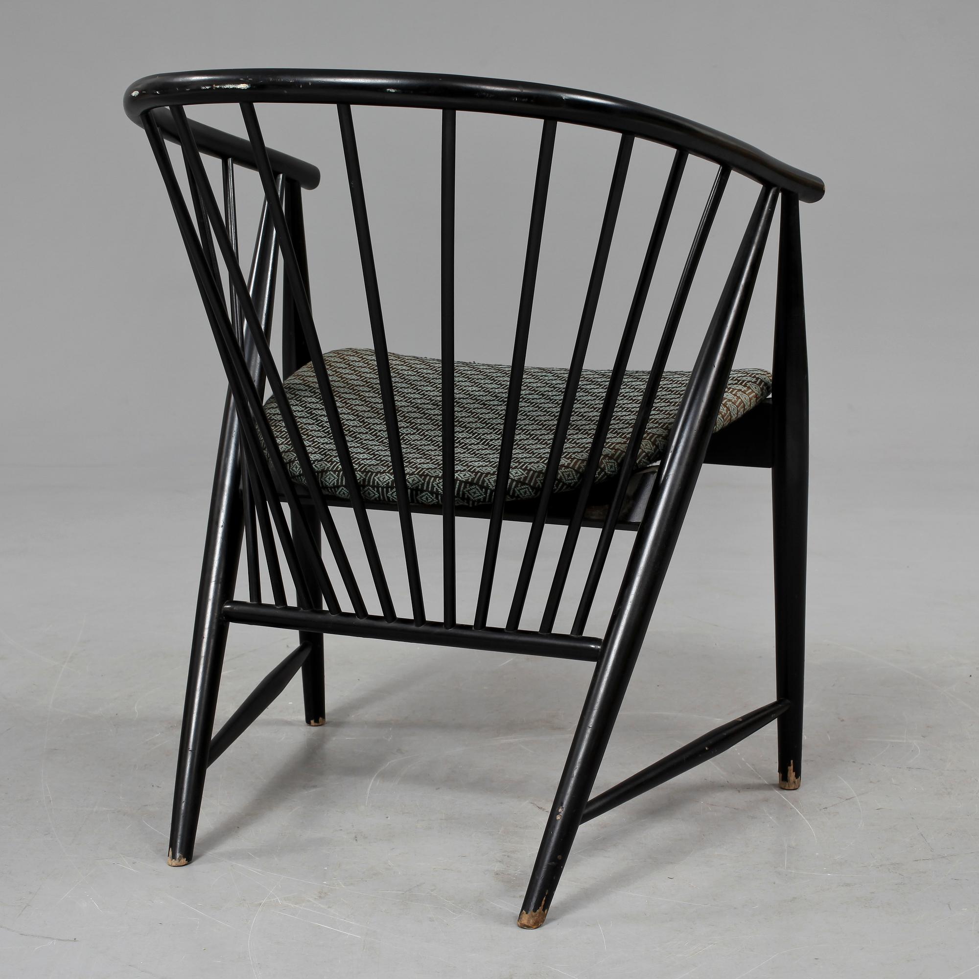 KARMSTOL, "Solfjädern", Sonna Rosén, formgiven 1948.