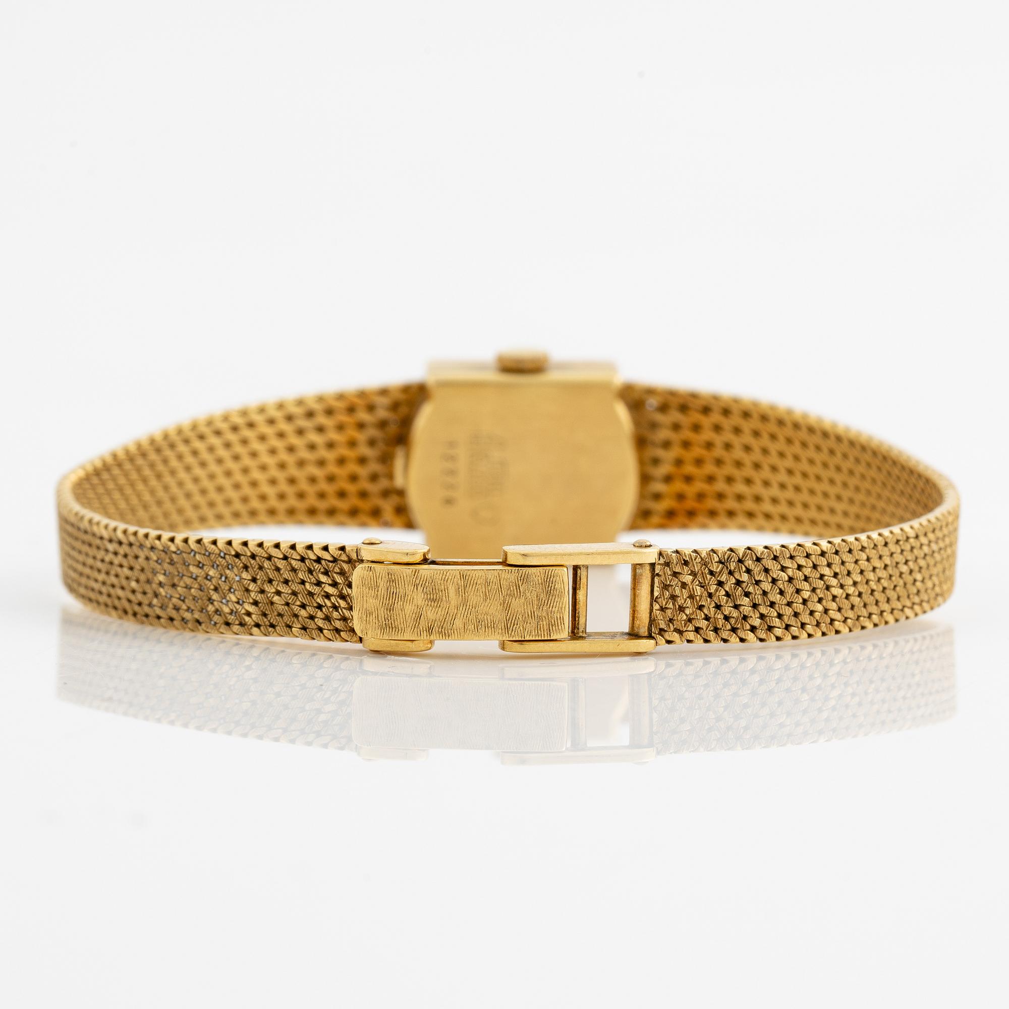 Helvetia, armbandsur, 18K guld, 14,5 mm.