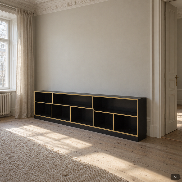 Bookcase, 20th century.