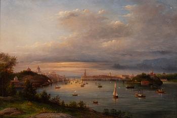 Ehrnfried Wahlqvist, Stockholms inlopp mot Gamla stan.