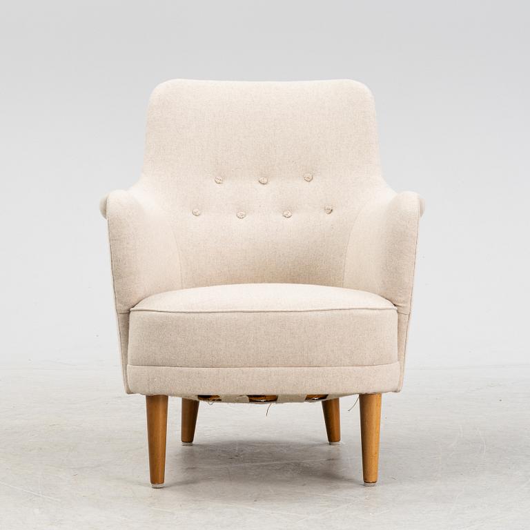 A 'Samas' easy chair by Carl Malmsten for OH Sjögren.