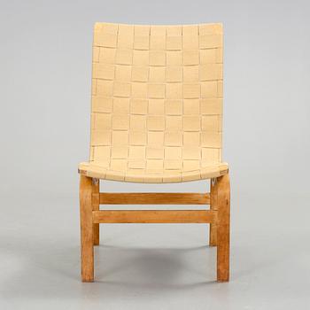 FÅTÖLJ, "Arbetsstol no 41", Bruno Mathsson, Firma Karl Mathsson, Värnamo 1941.