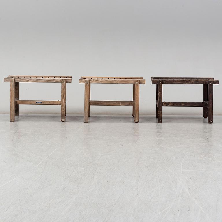 ELSA STACKELBERG, 3 st bord, 1900-talets andra hälft.