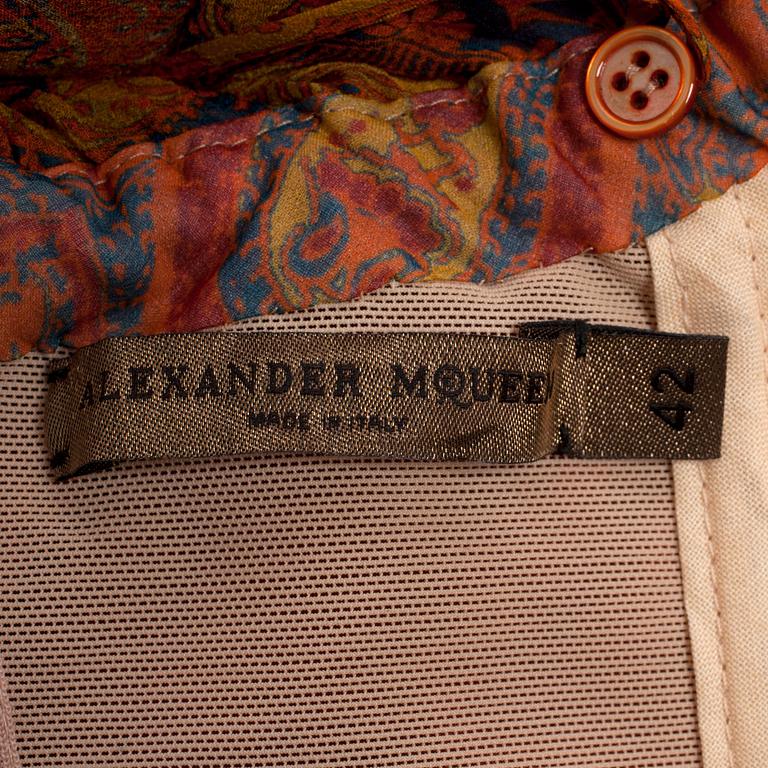 ALEXANDER MCQUEEN, långklänning.