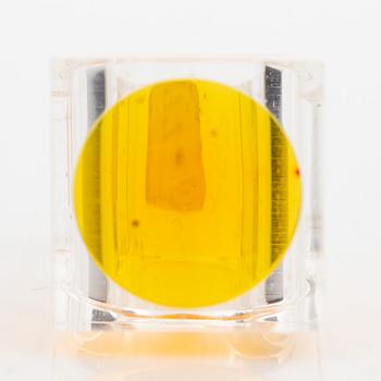 Siv Lagerström, three rings, acrylic plastic, 1970s.
