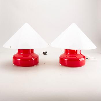 Anders Pehrson, a pair of Bumlingen table lamps Ateljé Lyktan later part of th 20th century.