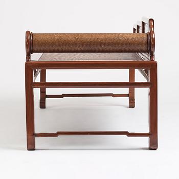 A Chinese day bed, Qing dynasty, second half of 19th century.