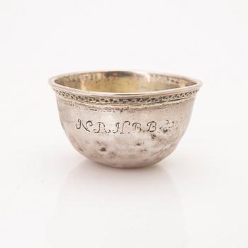 Tumbler, silver, Christian Dalbeck (active 1716–1721), Kristianstad.