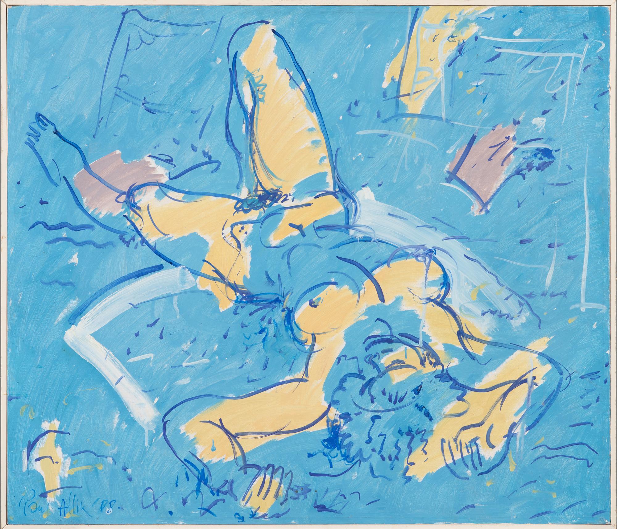 PAUL ALLIK, oil on canvas, signed and dated -88.