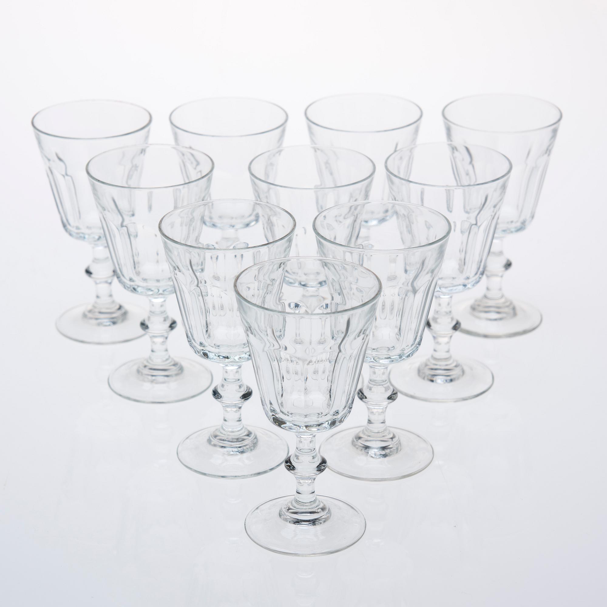 GLASSERVISDELAR, 30 st, 1900-tal.