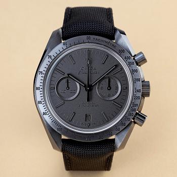 1079. Omega, Speedmaster, Dark Side of the Moon, "Black Black", ca 2021.