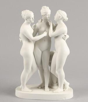 FIGURIN, parian, 1900-tal.