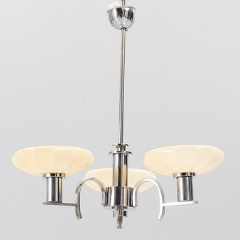 An Art Deco ceiling light, 1920's/30's.