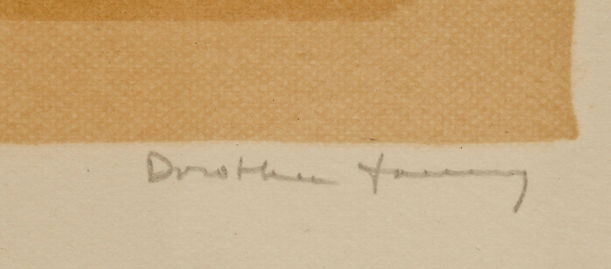 DOROTHEA TANNING, färglito, sign och numr E.A.