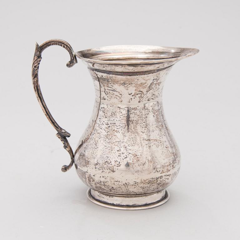 A silver pitcher from Egypt, latter half of the 20th century.