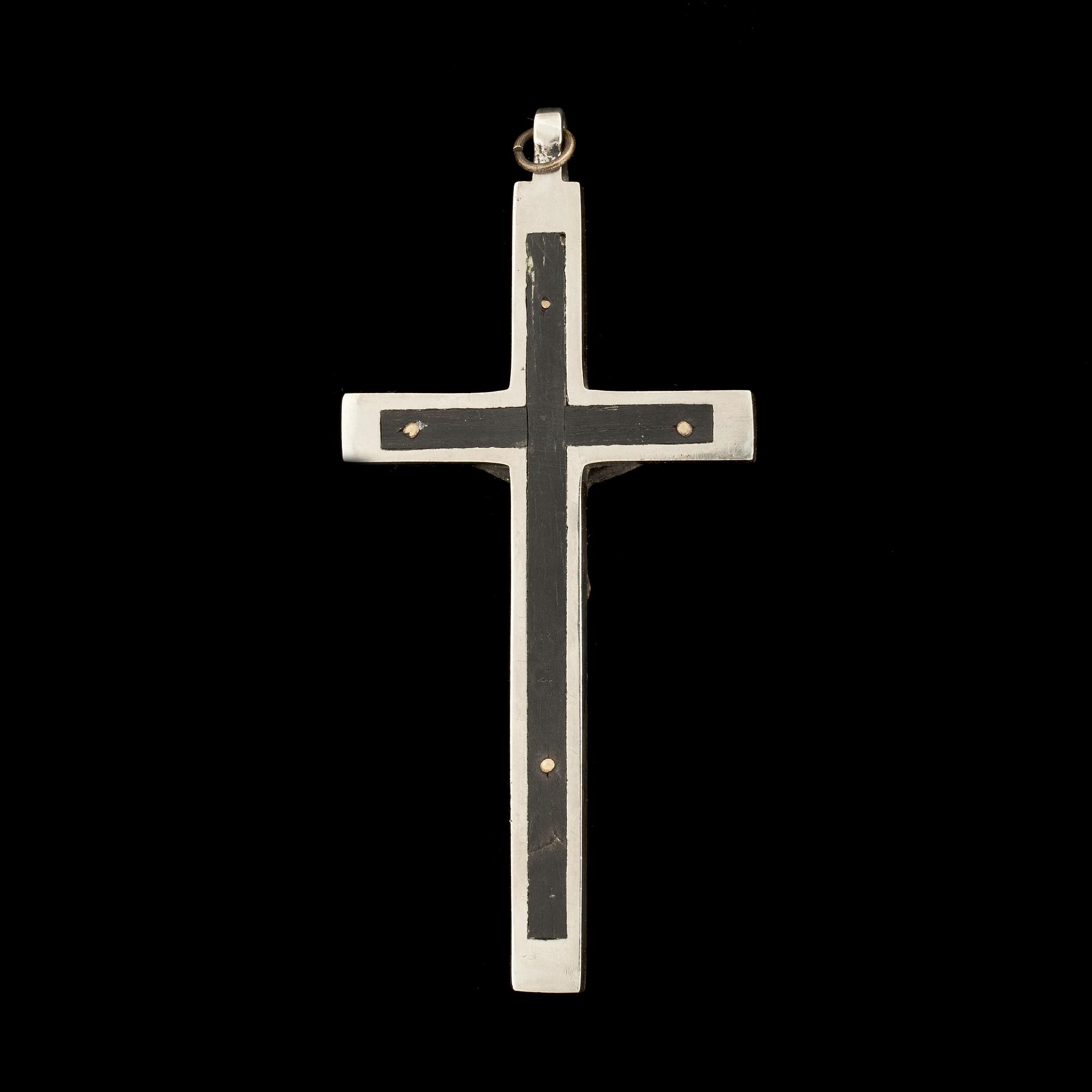KRUCIFIX, metall. 1900-tal.