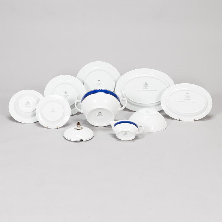 Sigvard Bernadotte, servis, 53 delar, porslin, Millenium design, 2000.