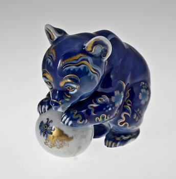 FIGURIN, porslin, F Heidenreich, Rosenthal, 1900-talets första hälft.