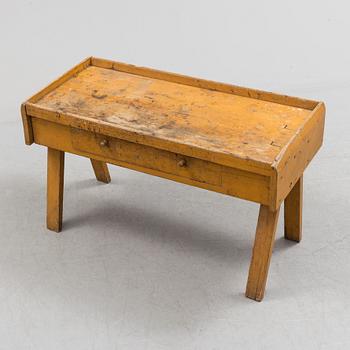 a cobblers table from the 19th century.