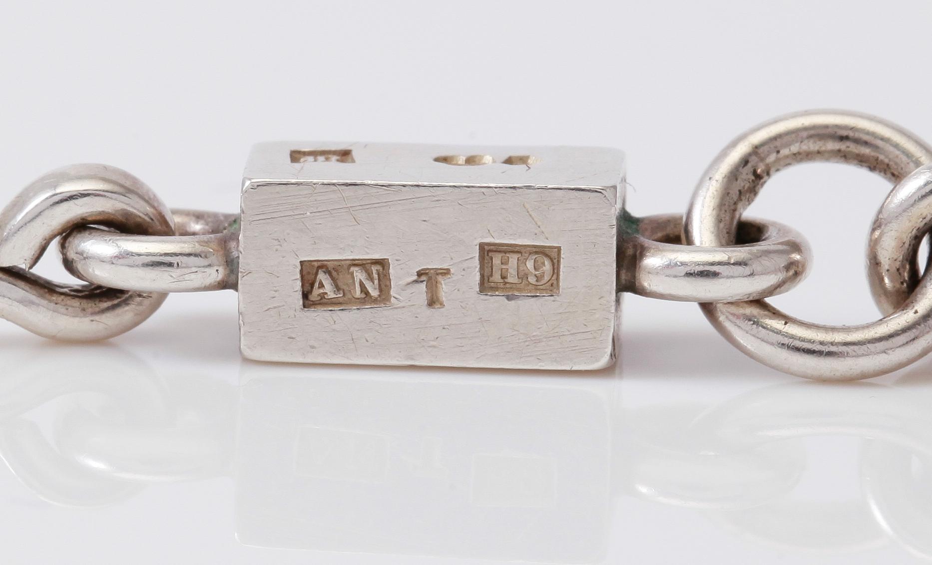 ARMBAND, sterlingssilver, Wiwen Nilsson, Lund 1958.