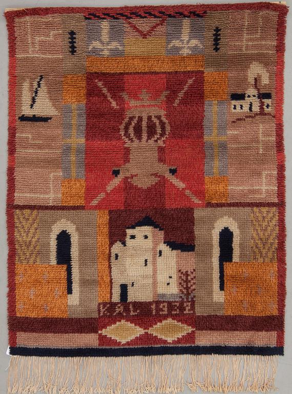 RYIJY, alkuperäinen malli suunniteltu 1933. 148 x 118 cm.