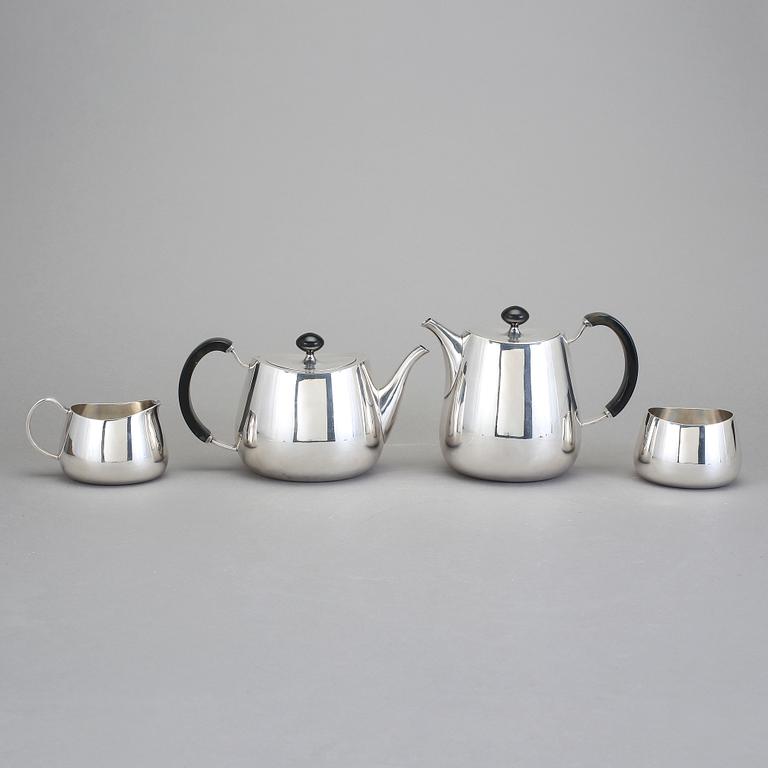 SERVIS, 4 delar, pläter, Walker & Hall, England, 1900-talets första hälft.