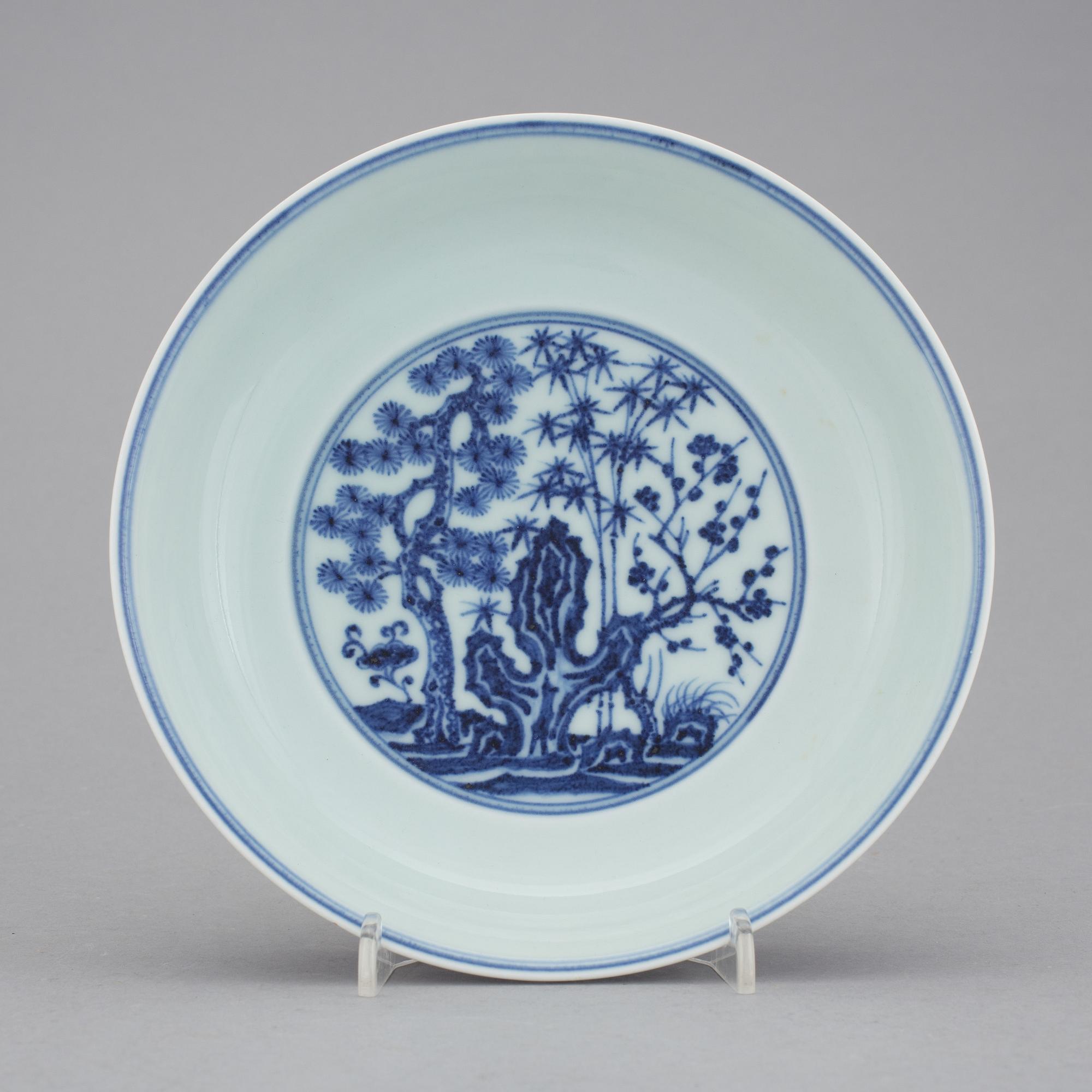 FAT, porslin, Kina, Xuande's märke, modern tillverkning.