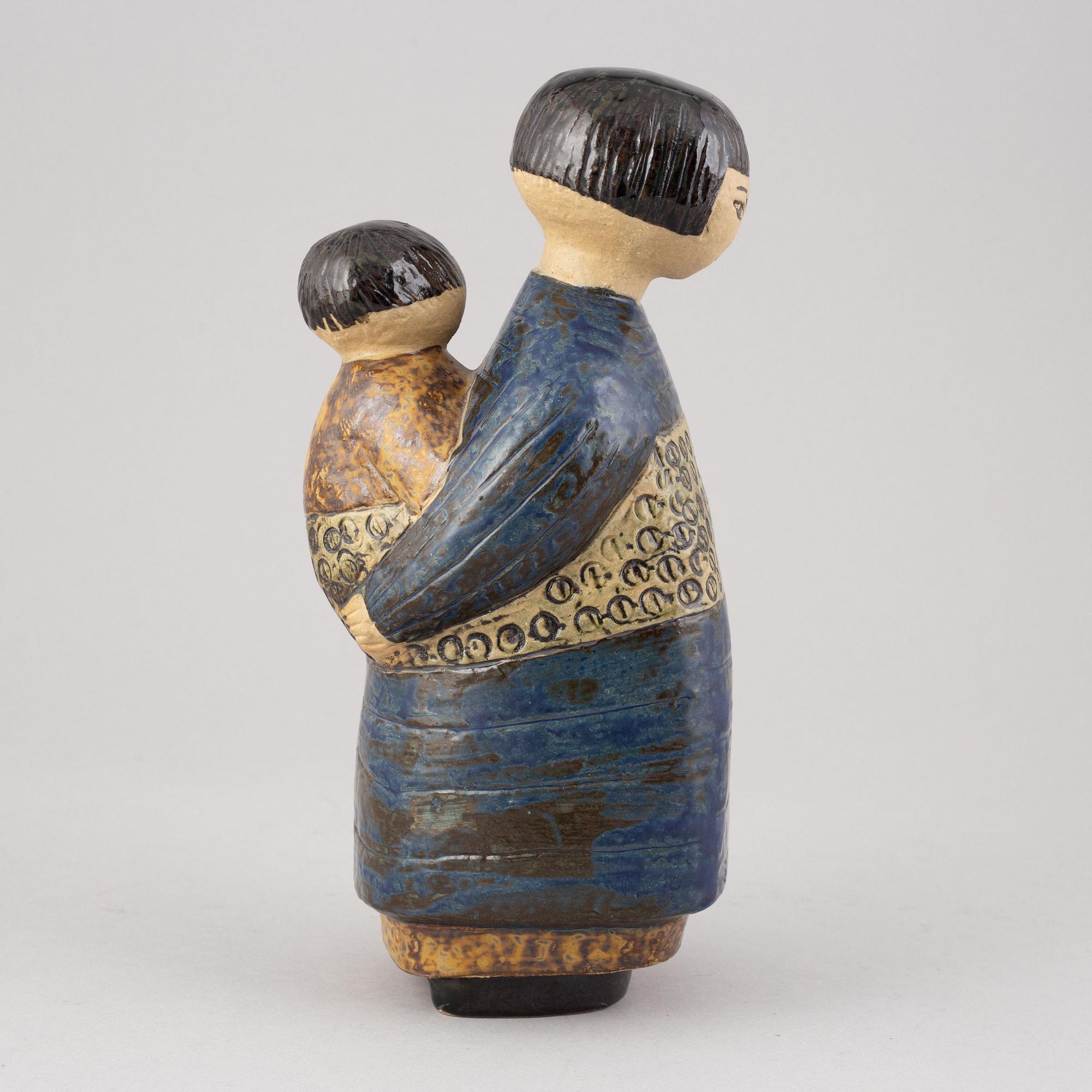 Lisa Larson a 'Japanska' stoneware figurine, Gustavsberg, Sweden, manufactured between 1958-73.