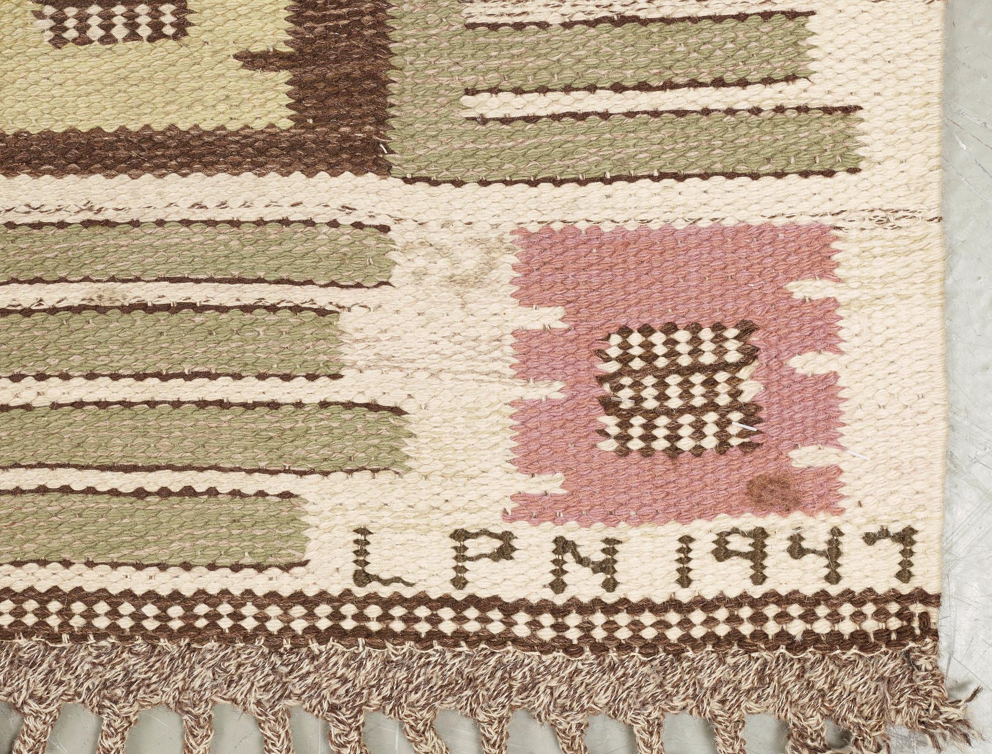 MATTA. "Nyponblomman". Rölakan. 266 x 170,5 cm. Signerad AB MMF LPN 1947.