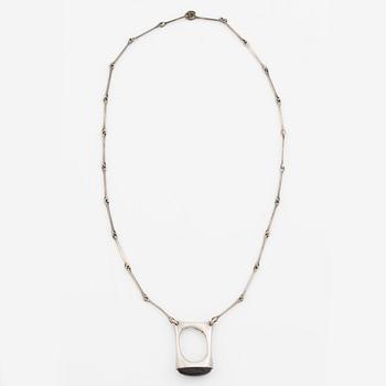 Lapponia, necklace sterling silver and spectrolite, Finland 1980.