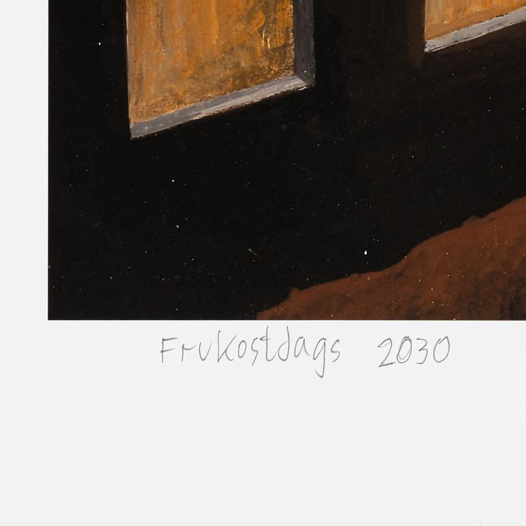 Carl Johan De Geer, "Frukostdags".