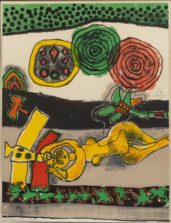 Beverloo Corneille, "Les trois soleils".