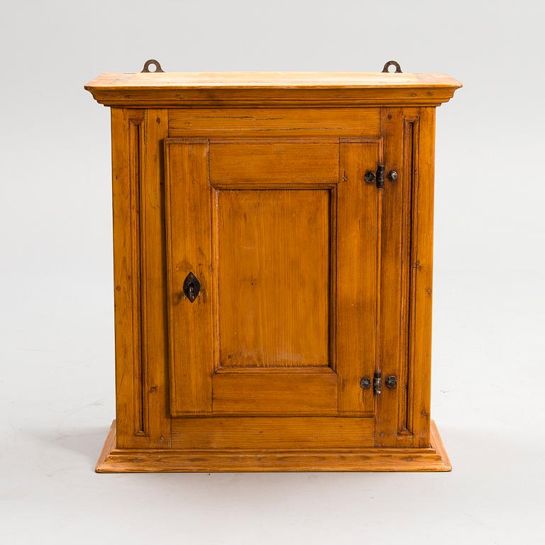 A WALL CABINET, 19th century.