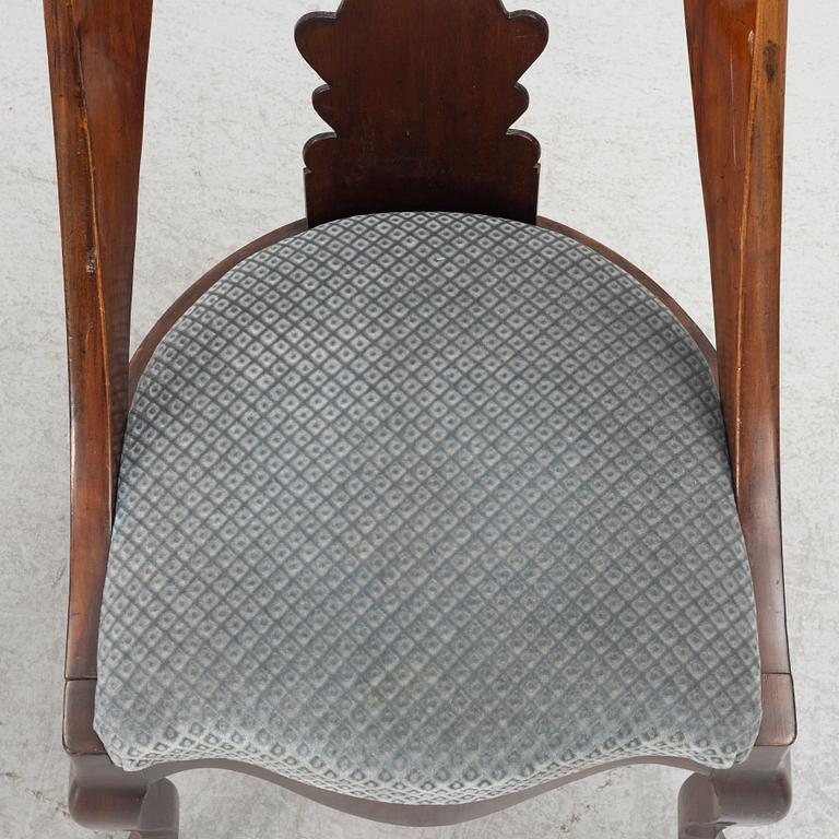 Stolar 5 st., sk Göteborgsmodell, 1800-talets mitt.