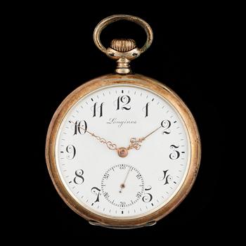 FICKUR, silver, Longines, tidigt 1900-tal. Vikt ca 88,2 gram.