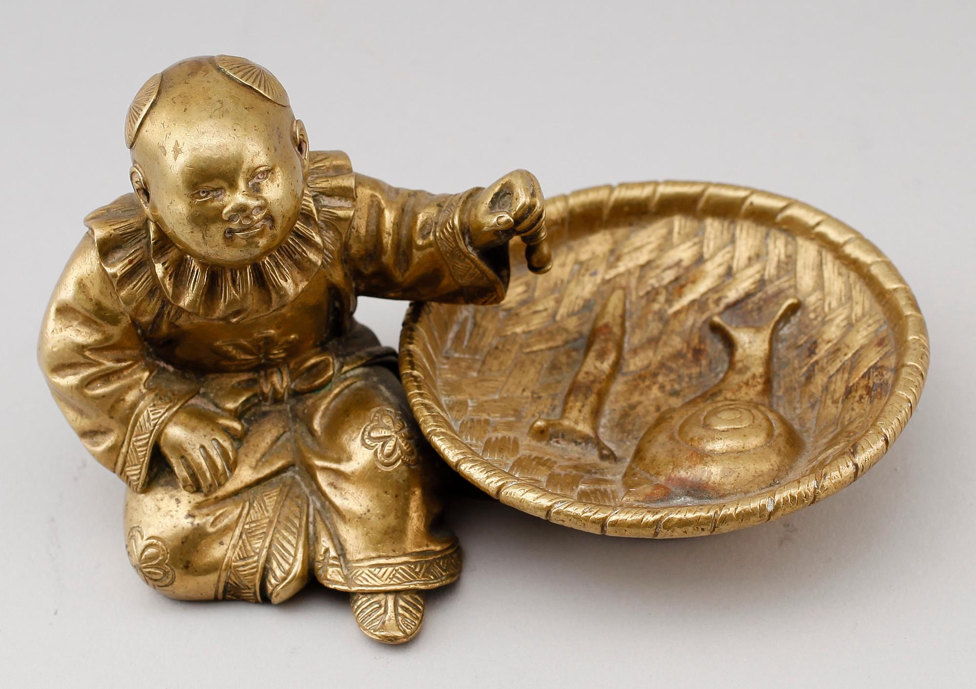 RÖKELSEKAR, brons, 1800-/1900-tal.