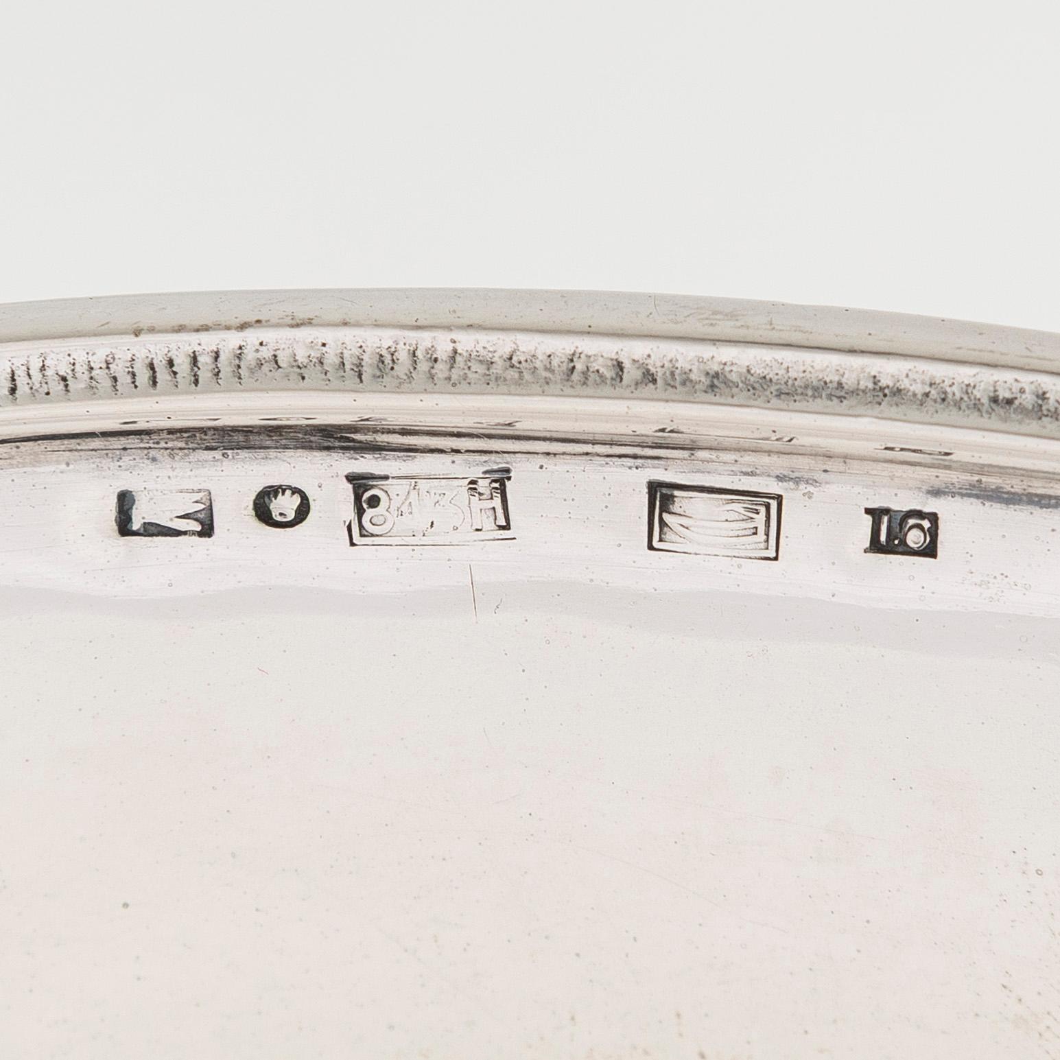 A silver dish, Auran Kultaseppä 1938.