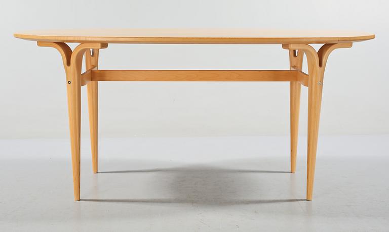 SOFFBORD, "Superellips", Bruno Mathsson, Bruno Mathsson International, Värnamo, 1900-talets andra hälft.