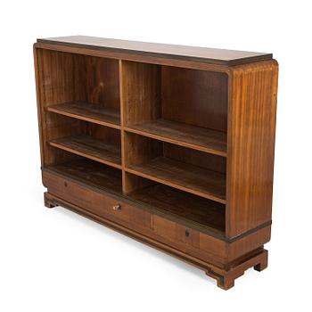 Lauri Järveläinen, kirjakaappi, Tampereen Höyrypuuseppä oy, Tampere 1920-luku.