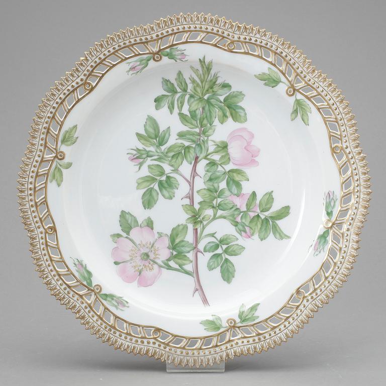 FAT, porslin "Flora Danica", Royal Copenhagen, 1900-tal.