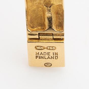 Björn Weckström, Bracelet "Kultaköngäs Cascade/Golden King Cascade" 18K gold, Lapponia.