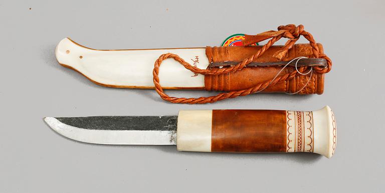 SAMEKNIV, Hans Mikael Sunna, signerad, 1900-talets andra hälft.