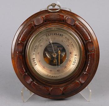 BAROMETER, Ryssland omkring 1900.