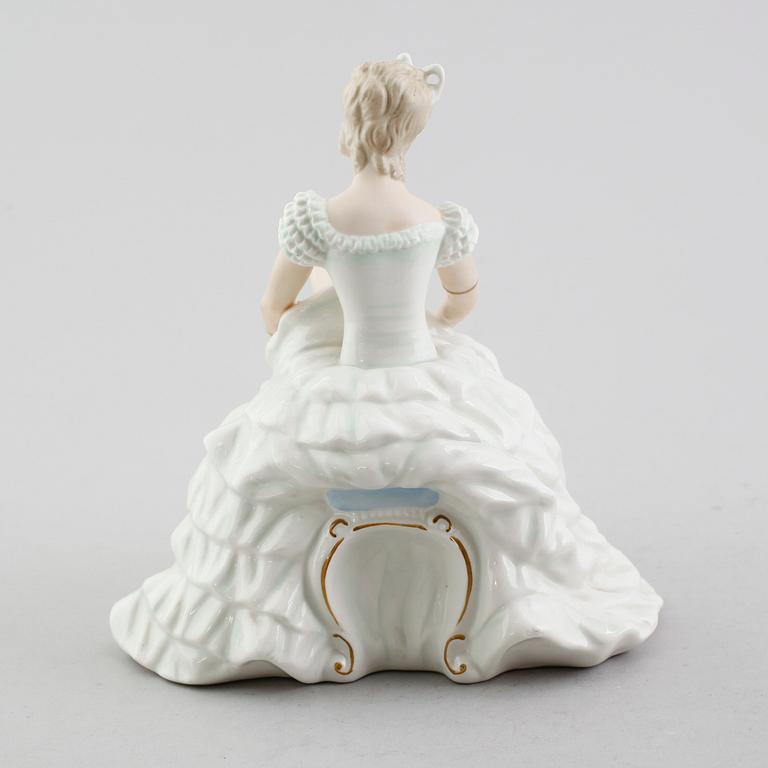 FIGURIN, porslin, Wallendorf.